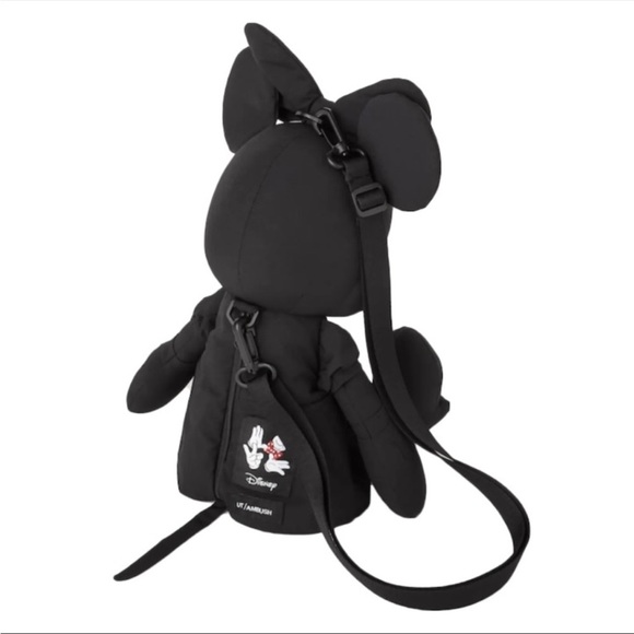 DISNEY x AMBUSH x UNIQLO MINNIE MOUSE 3D SILHOUETTE BACKPACK - Picture 4 of 5